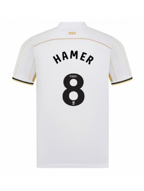 Sheffield United Gustavo Hamer #8 Auswärtstrikot 2025-26 Kurzarm Sheffield United Gustavo Hamer #8 Auswärtstrikot 2025-26 Kurzarm
